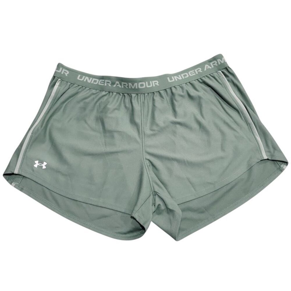 Under Armour Women's Green Shorts